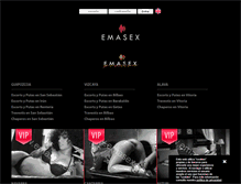Tablet Screenshot of emasex.es